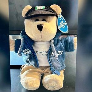 EUC Starbucks, Colorado barista “bearista” stuffed plush bear